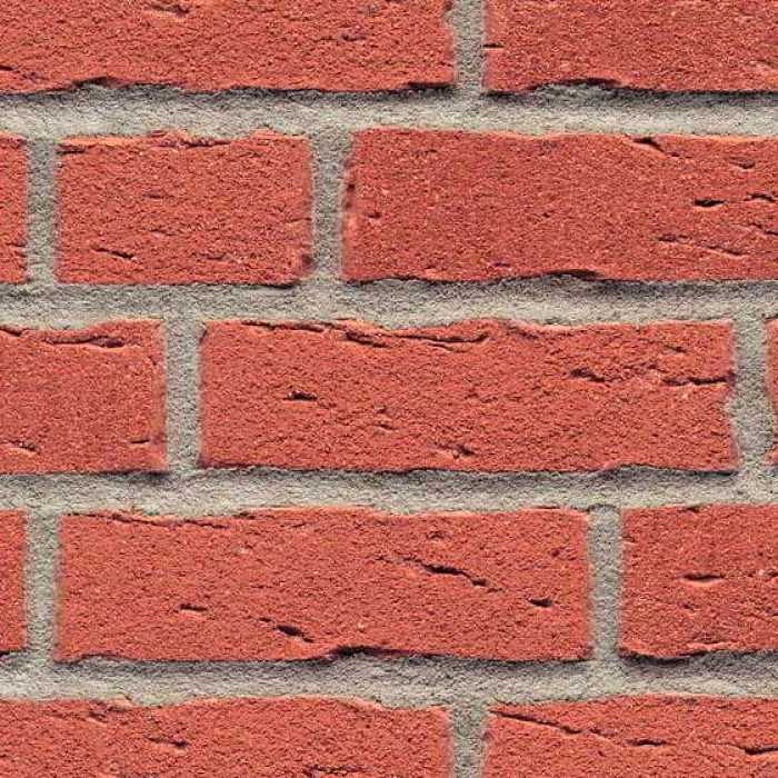 Клинкерная плитка ручной формовки Feldhaus Klinker WFD 14 R694 sintra carmesi, 215х65х14 мм