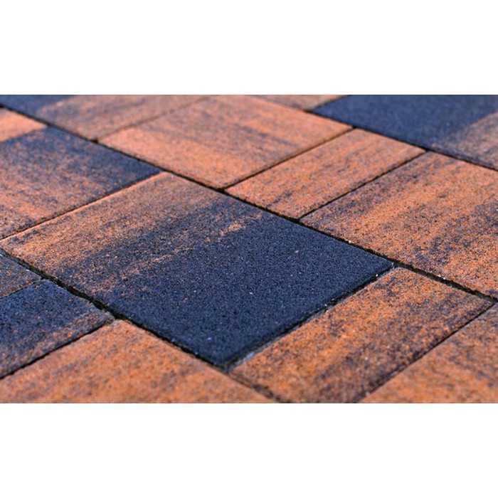 Плитка тротуарная BRAER Сити Color Mix Теxас, 300x300x80 мм